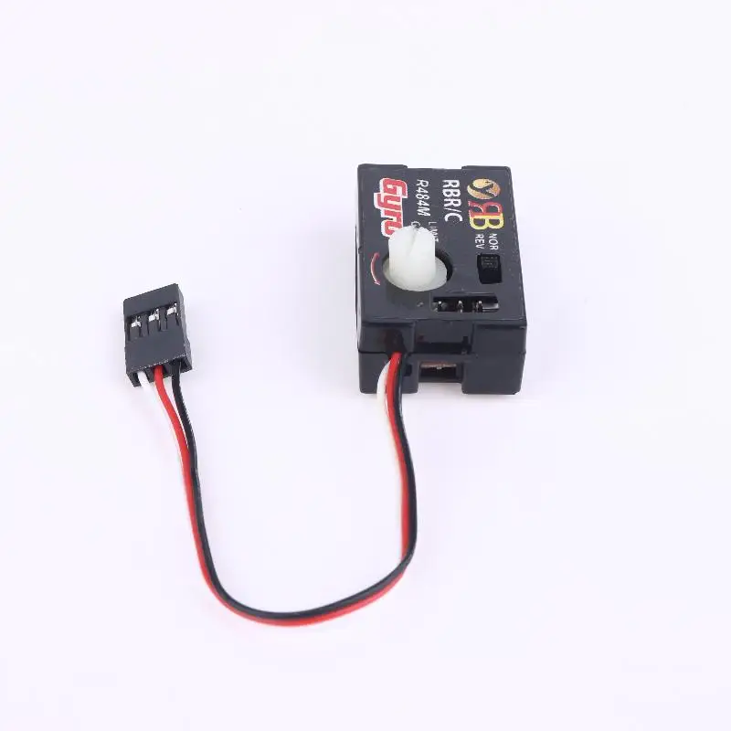 1 قطعة ل WPL D12 1/10 RC سيارة الانجراف سباق السيارات توجيه الناتج المتكاملة المدمجة خفيفة الوزن تصميم R484 جيروسكوب جيروسكوب صغير