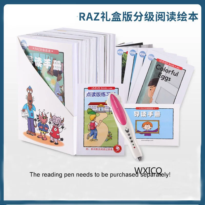 American Rz graduada Leitura Picture Book, Little Master Point, Iluminismo Inglês Picture Book das crianças