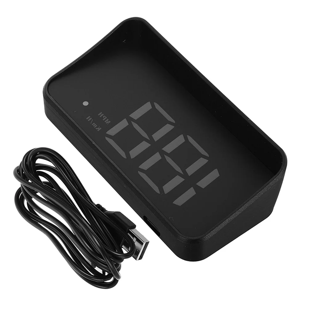 

1Set Speedometer for Car with Green Display USB Plug and Vehicle Speed Display Real Time Distance