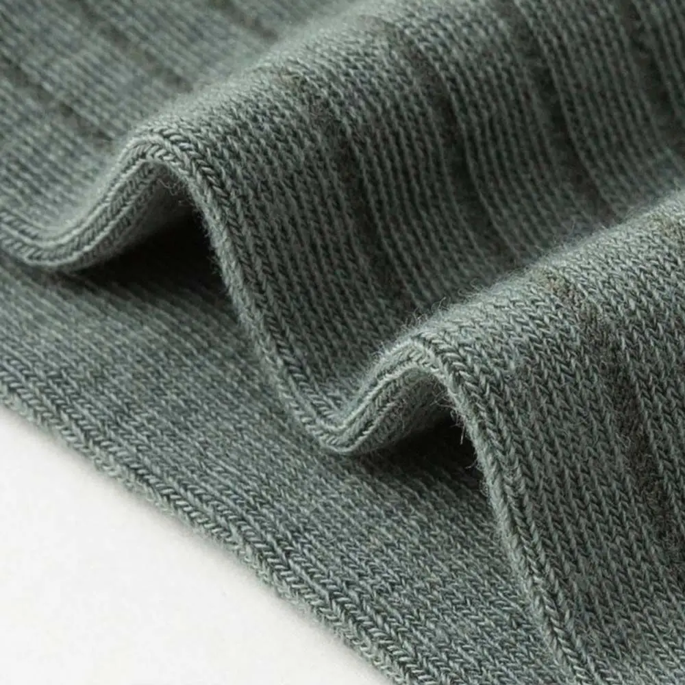 Dünne einfache Männer gestreifte schweißabsorbierende Baumwolle Fünf-Finger-Socken Männer Socken Split Toe Socken Sport Strumpfwaren