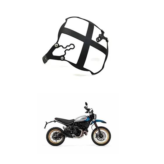 FOR DUCATI Scrambler 400 800 1200 Moto Accessories Stainless steel Headlight Guard Cover  Scrambler400 Scrambler800