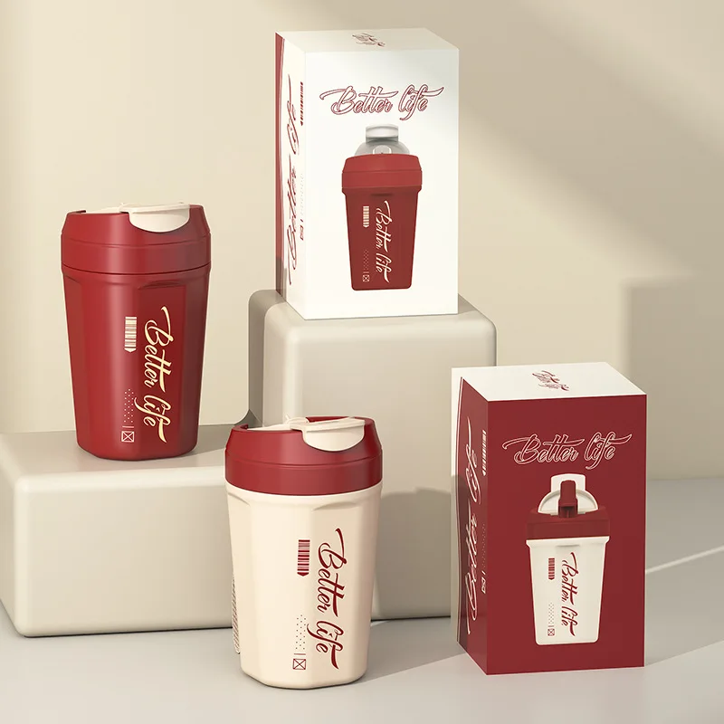 Xícara de café de aço inoxidável 304 com tampa, xícara de café com leite e chá, copo para beber isolado e resistente ao calor de parede dupla