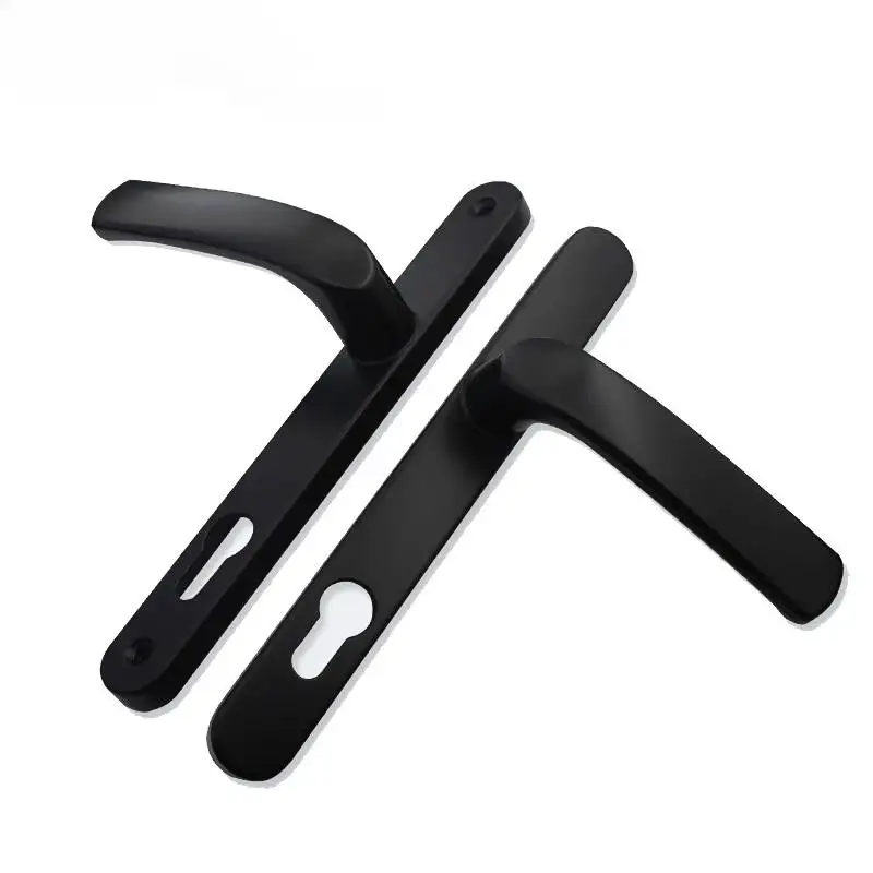 alloy Aluminum handle for Aluminum alloy door black hole white 92mm center 193mm distance 85mm distance 115mm