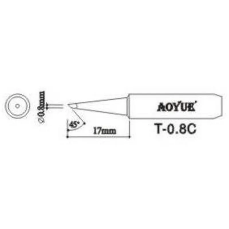 Aoyue T0,8c Replacement Soldering Iron Tips Aoyue