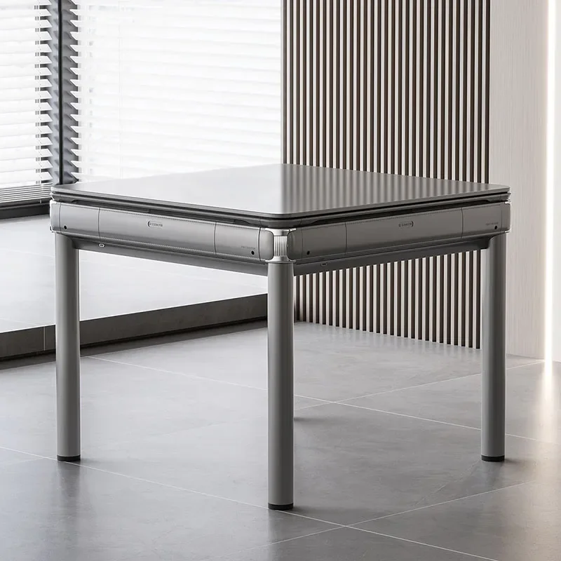 Wielofunkcyjny Składany Stół Jadalny Indywidualny Ceramiczny Kawiarnia Mały Okrągły Zestaw Mebli Ogrodowych do Jadalni Salon Stół do Mahjong