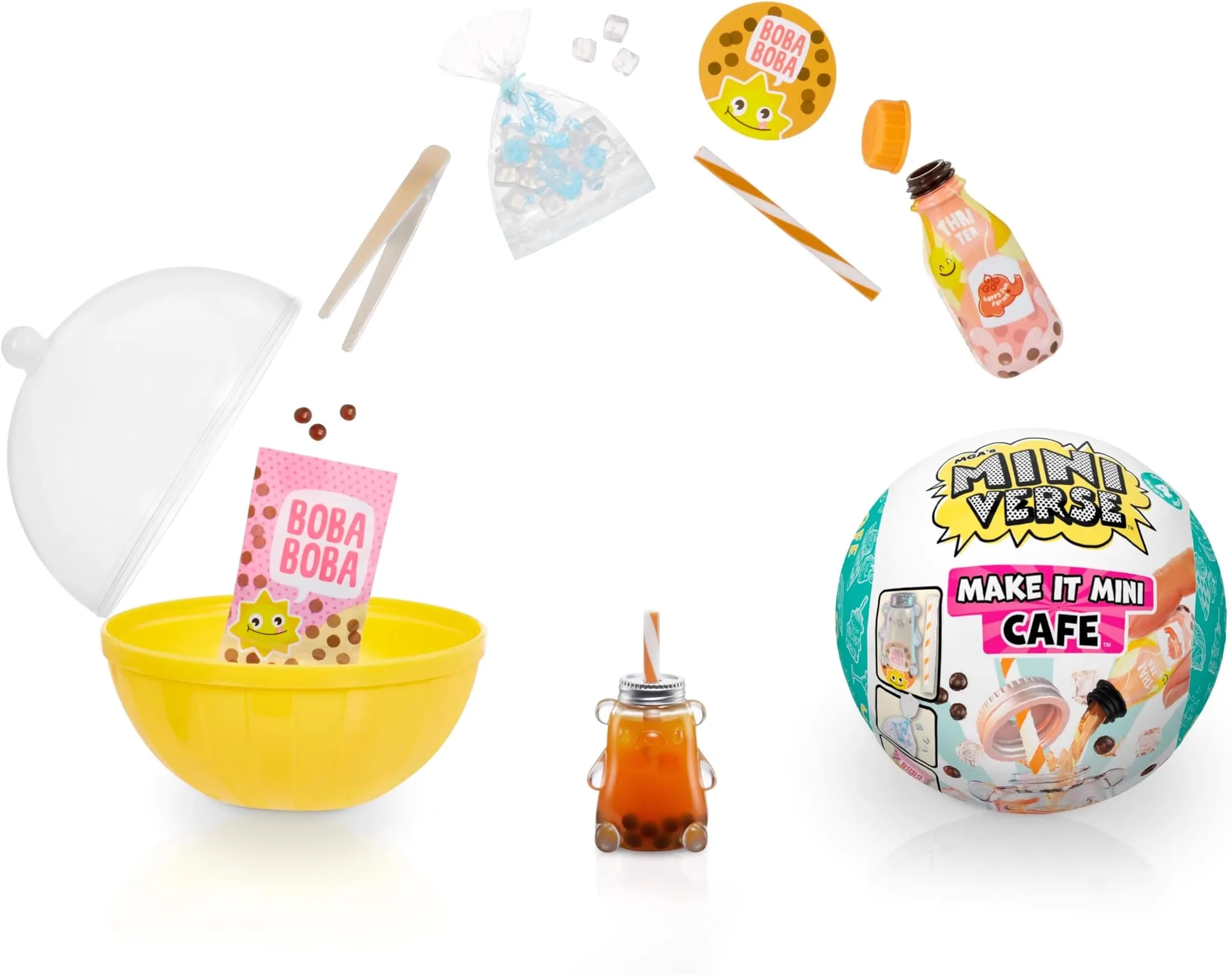 Mga Miniverse Make It Mini Cafe Series صندوق أعمى 2025 صندوق غامض جديد لعب منزل لعبة ديكور مجموعة ألعاب أطفال هدايا مخصصة