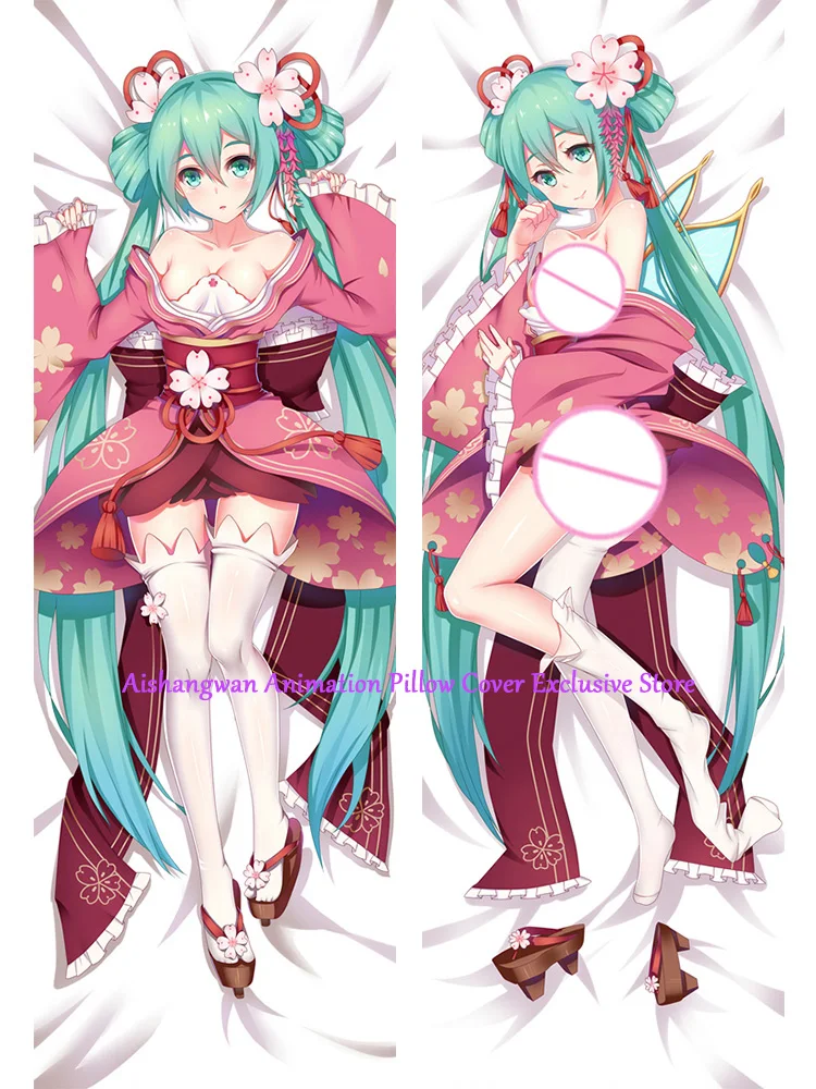 

Dakimakura Anime Pillow Cover Beautiful Girl Double Sided Print 2Way Cushion Bedding Festival Gifts Gifts