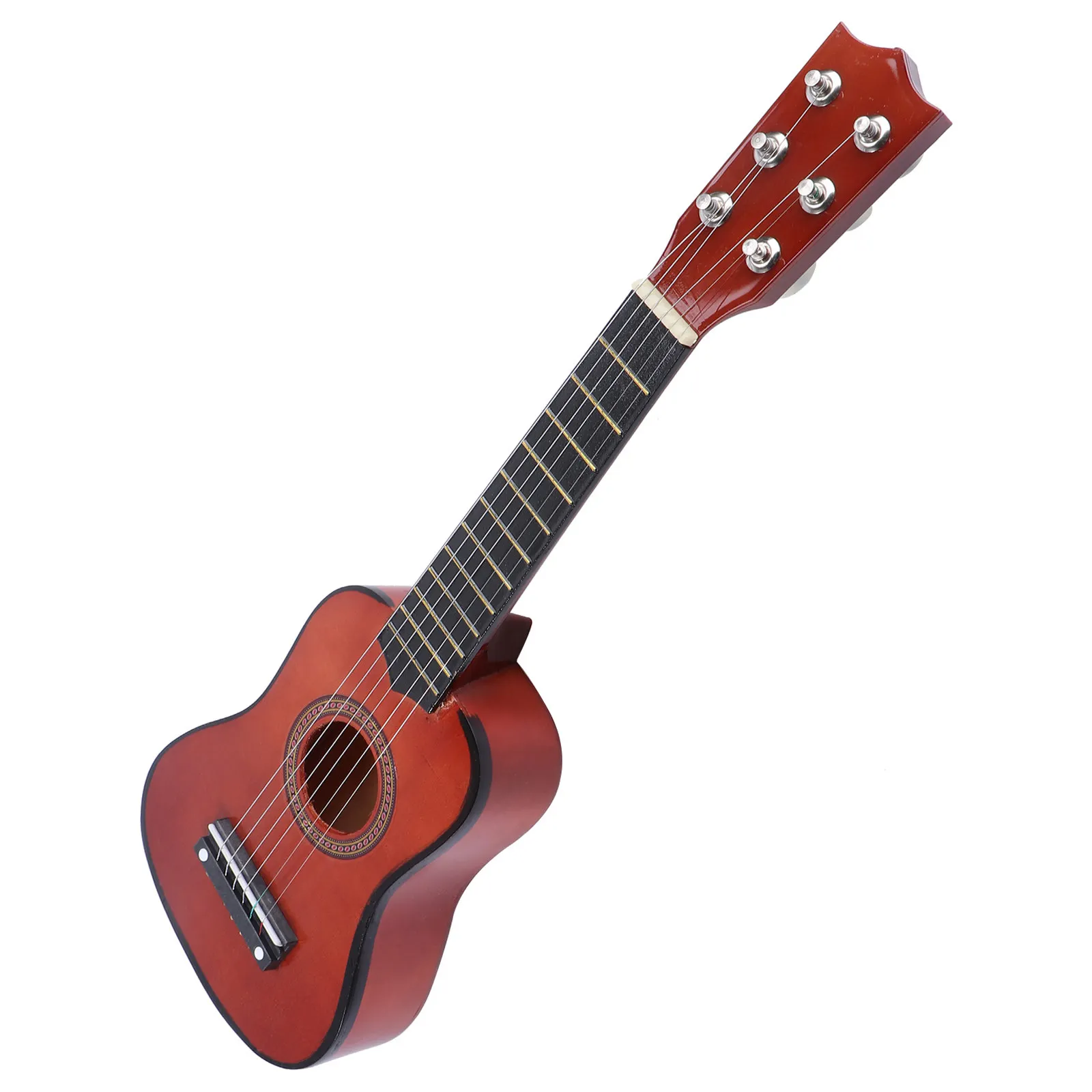 

21Inch Beginner Acoustic Guitar Folk Wooden Music Instrument for Kids Children Portable Comfortable Play Guitar for Learning
