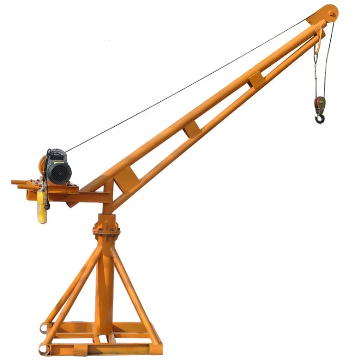 

New Hot Sale Small Manual Operated 5 Ton Wire Rope Construction Electric Chain Lifting Crane Hoists for Disabled