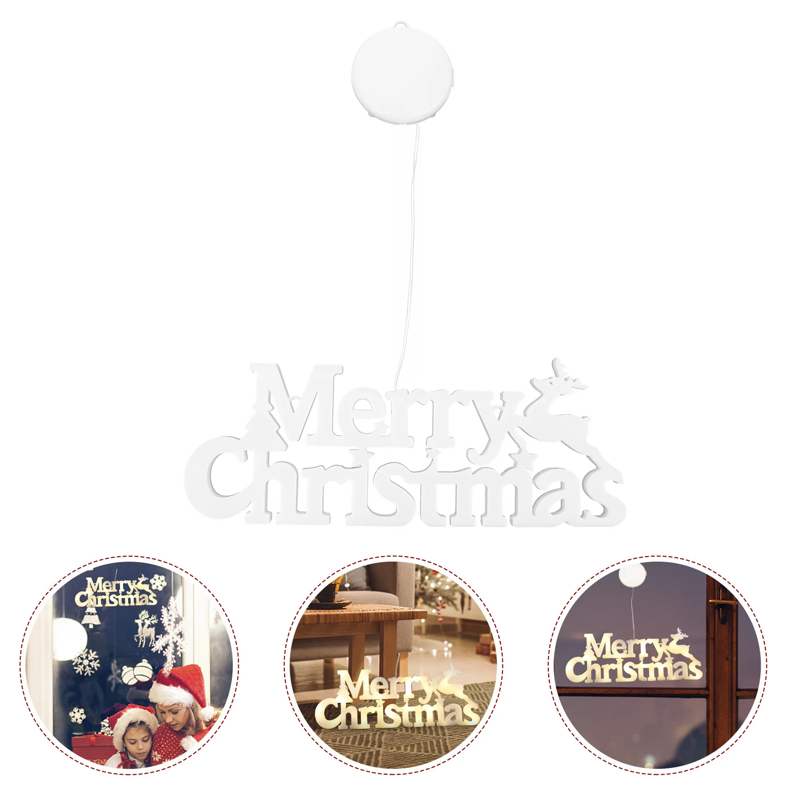 

1 pc Christmas Door Sign Lights Xmas Decorative Led Light Board Merry Christmas Hanging Pendant For Garland Wreath Home Bar