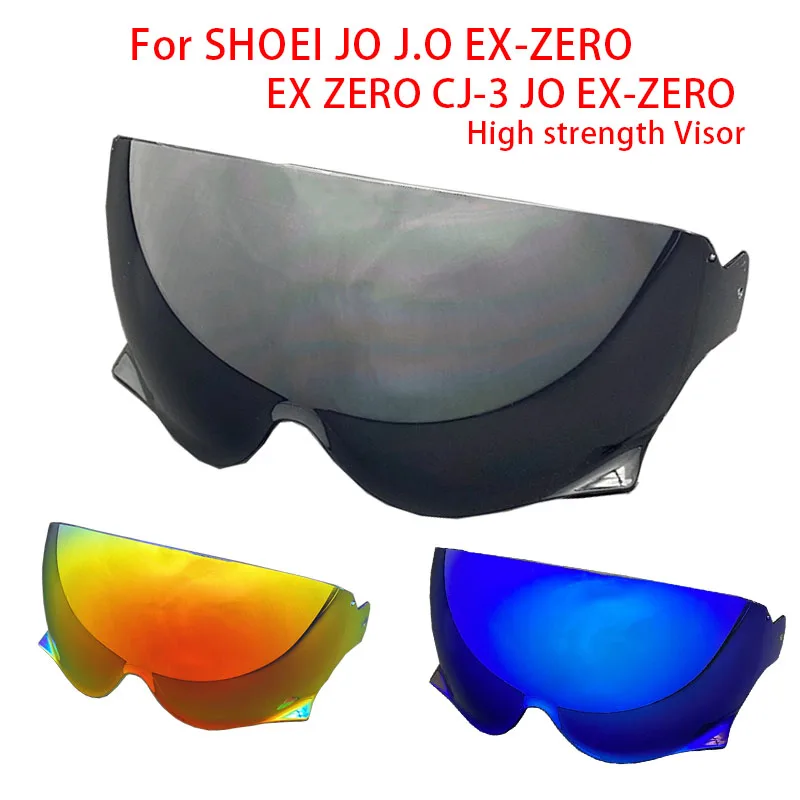 CJ3 Helmet Visor Shield for SHOEI JO J.O EX-ZERO EX ZERO CJ-3 JO EX-ZERO dustproof Anti-UV PC Visor Lens Motorcycle Helmet Visor