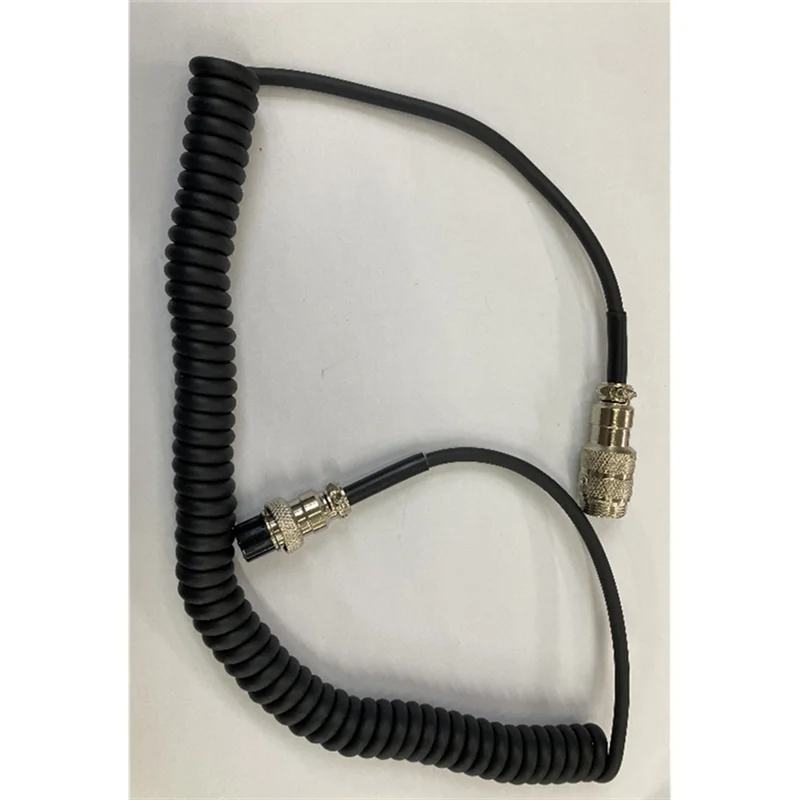 

Для YAESU FT-1000 FT-2000 FT-847 B035 ICOM KENWOOD CB 8-ядерный удлинительный кабель для авиационной головки рации микрофона