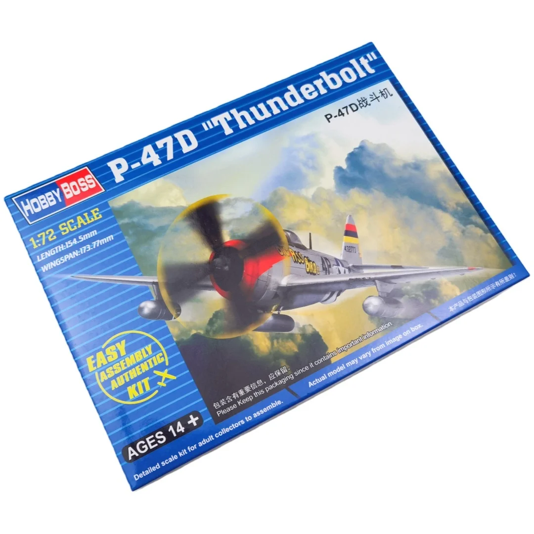 

TRUMPETER 1/72 P-47D Fighter Assembly Puzzle Model