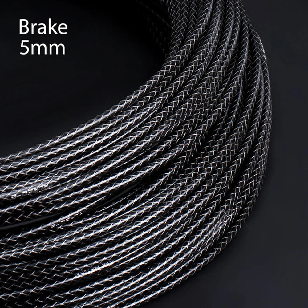 

Derailleur 5mm/3m Bicycle Cables Weaving Line Bike Shift Housing Bike Shifting Wire Bicycle Cable Housing Bicycle Brake Cable