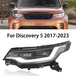 Car Front Lights For Land Rover Discovery 5 Headlights 2017-2023 LED DRL Running lights With Dynamic Turning Signal