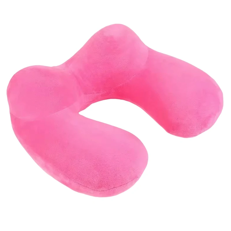 U-Shaped Travel Pillow Inflatable Neck Pillow Protect Cervical Vertebra Travel Accessories Comfortable Sleeping Pillow