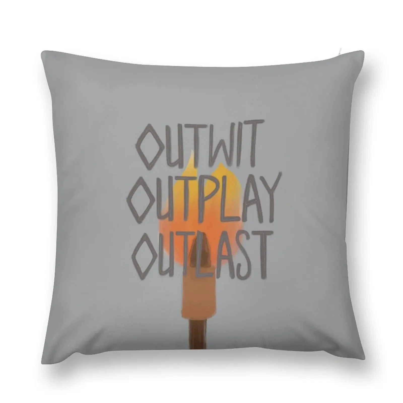 Outwit, Outplay, Outlast (Survivor) Throw Pillow Pillowcase autumn decoration pillow pillowcase pillow