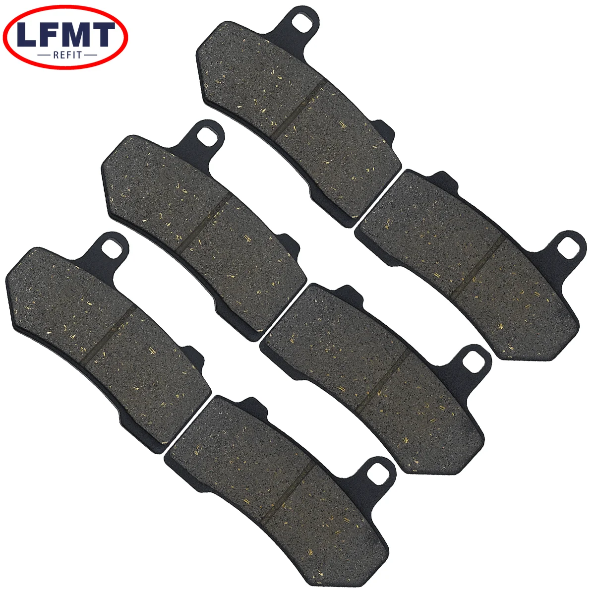 Motorcycle Parts Front & Rear Brake Pads Kit For Harley FLTRX Road Glide Custom FLHRC Road King Classic VRSCF V-Rod Muscle