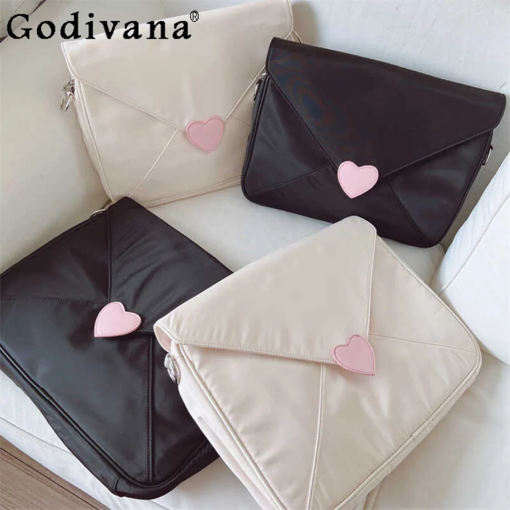 Casual Fashion Envelope Computer Bag Large Capacity Gaming Notebook 16 Inch Laptop Crossbody Bags Women's Tote Messenger Bags