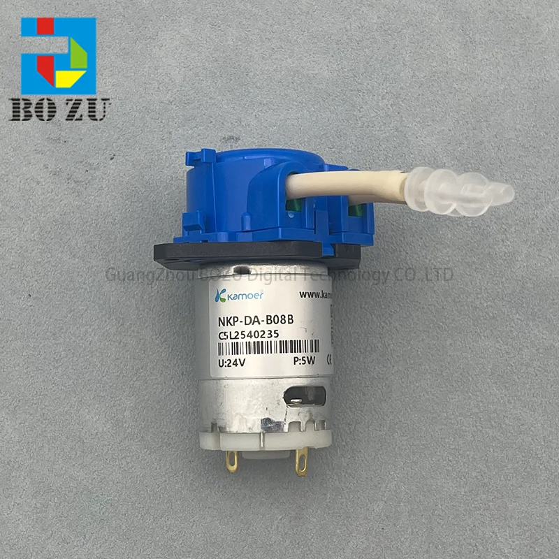 Original KAMOER DA 24V 5W NKP-DA-B08B Peristaltic Ink Pump For A3 60CM DTF Printing Machine White Ink Circulating Pump
