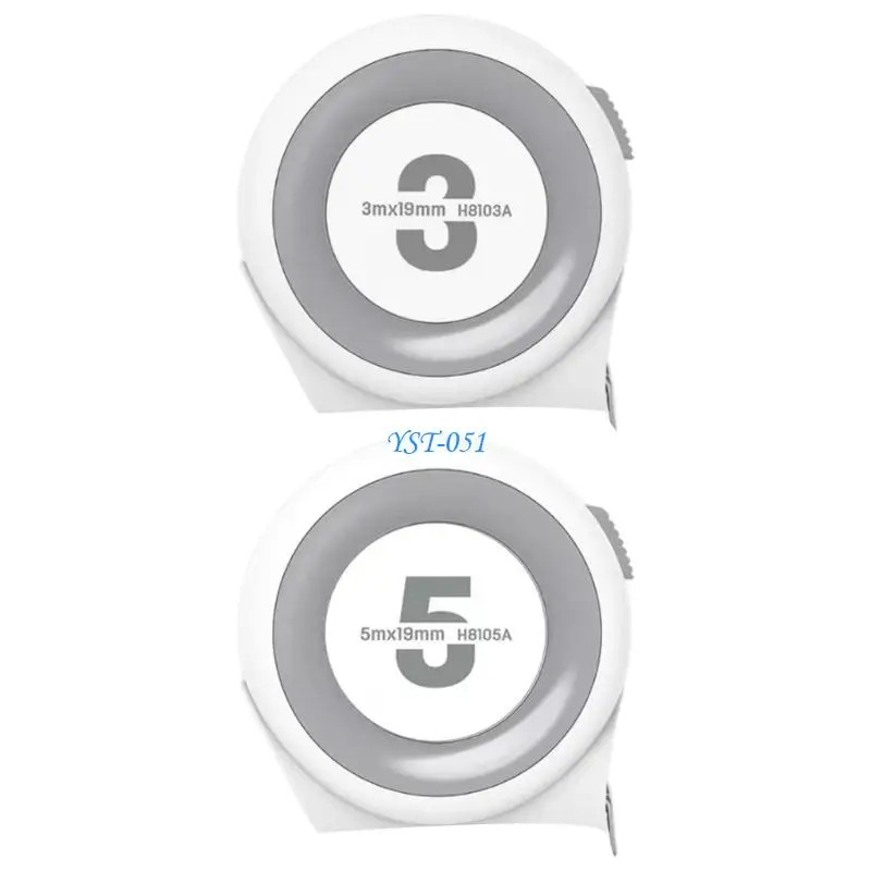

E15A Metric Tape Measure Carbon Steel Retractable Ruler Woodworking Ruler Tool