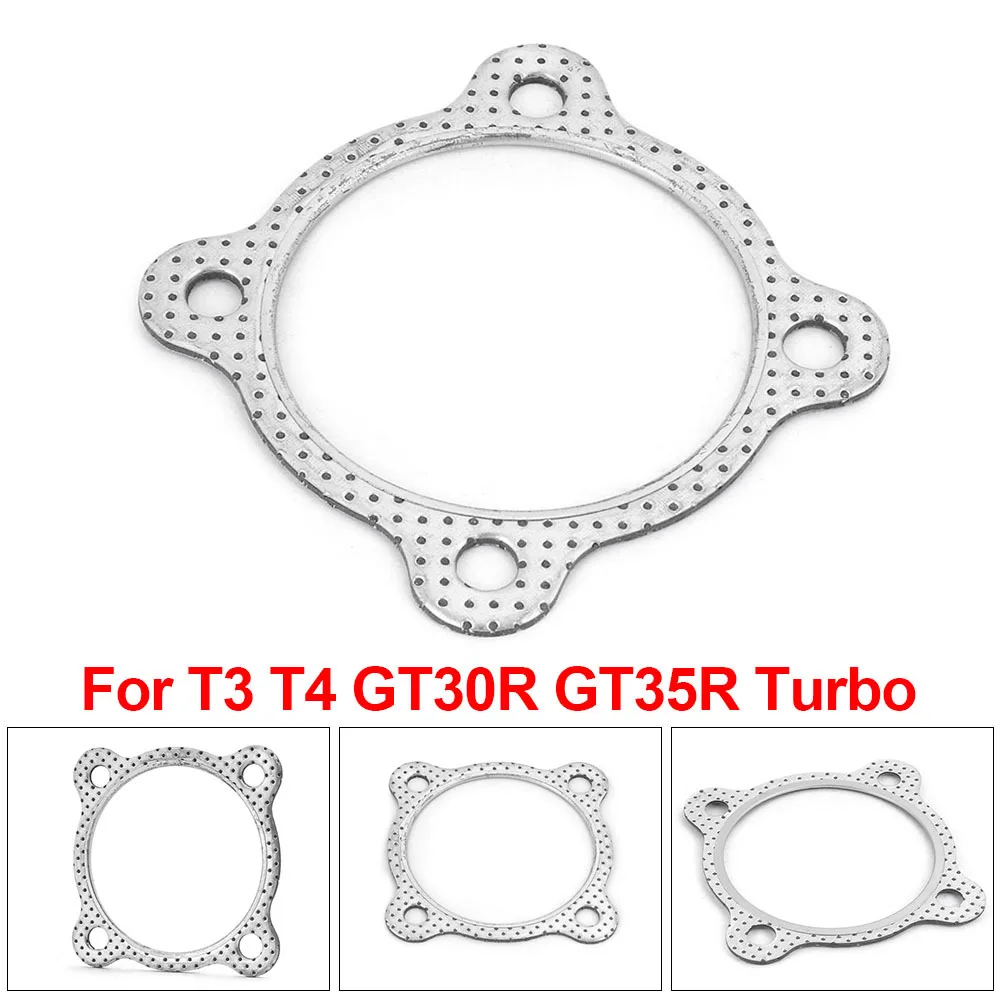 

1 шт. T3 T4 GT30R GT35R прокладка водосточной трубы с турбонаддувом 3 дюйма, 4 болта, разряд