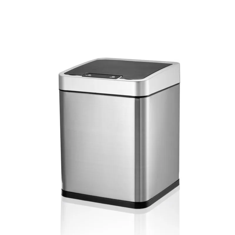 

Новинка 2026 года: европейский индукционный умный мусорный бак из нержавеющей стали с литиевой батареей и функцией зарядки