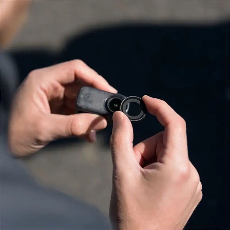 Cubierta de lente de vidrio ABZW con revestimiento AF para DJI Osmo, accesorios de cámara de propiedades hidrofóbicas de vidrio nano-alta resistencia