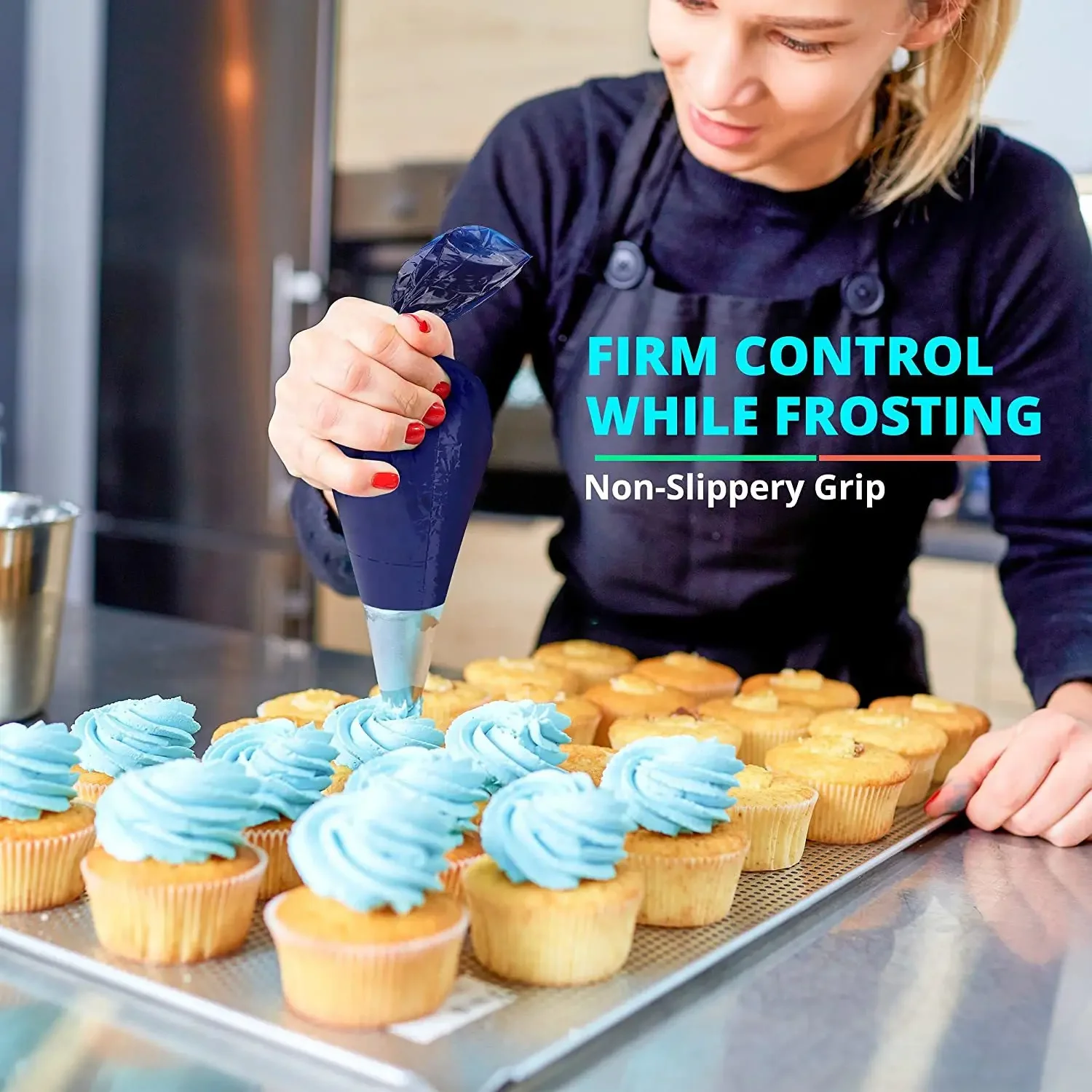 21 인치 과자 가방 일회용 아이싱 가방 두꺼운 파이핑 가방 베이킹 액세서리 및 도구 케이크 베이킹 도구 Patisserie Professionnel