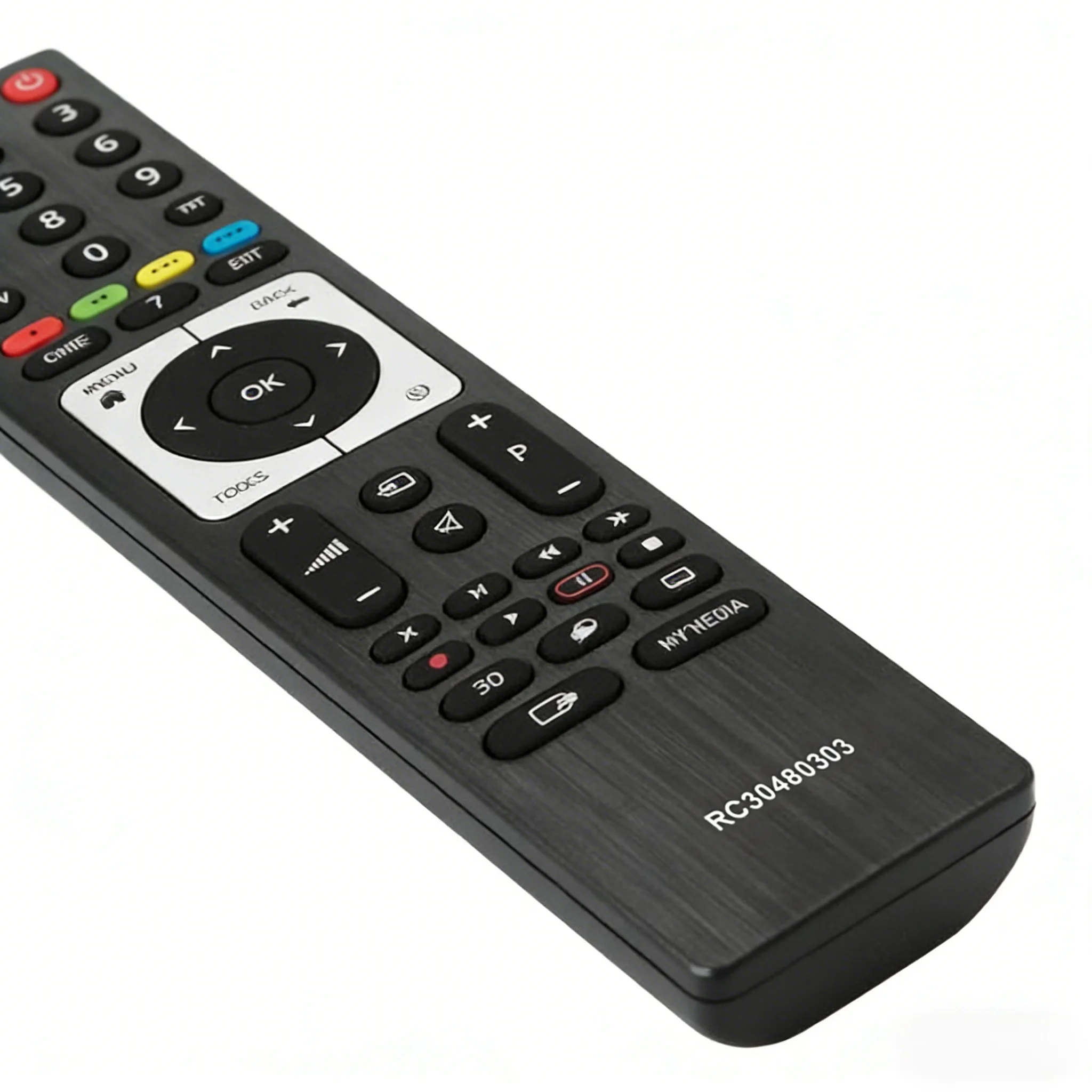 Replacement Remote Control RC330480303 For Grundig TS3187R-2 3D TV No Programming Needed