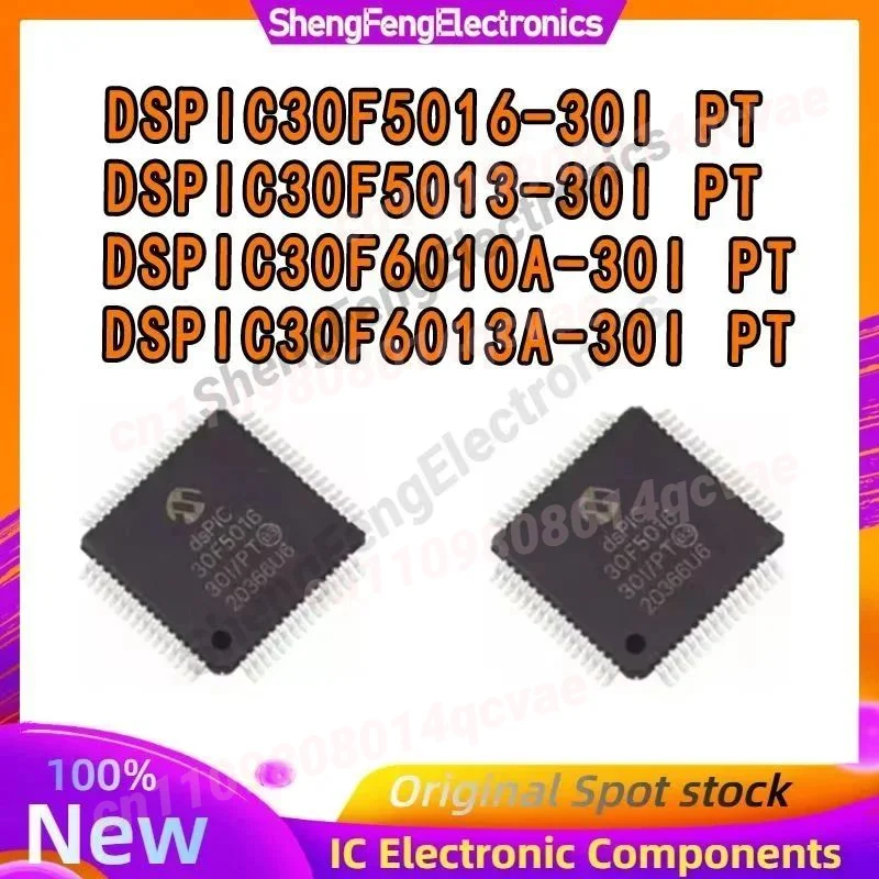 

DSPIC30F5013-30I/PT DSPIC30F5016-30I PT DSPIC30F6010A-30I PT DSPIC30F6013A-30I PT DSPIC MCU IC Chip TQFP-80 В наличии 100% новый