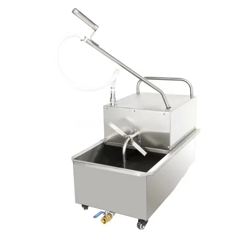 

Exclusive Offers Restaurant Kitchen Food Equipment Oil Filter Car Stainless Steel Fryer Cooking Oil Filter