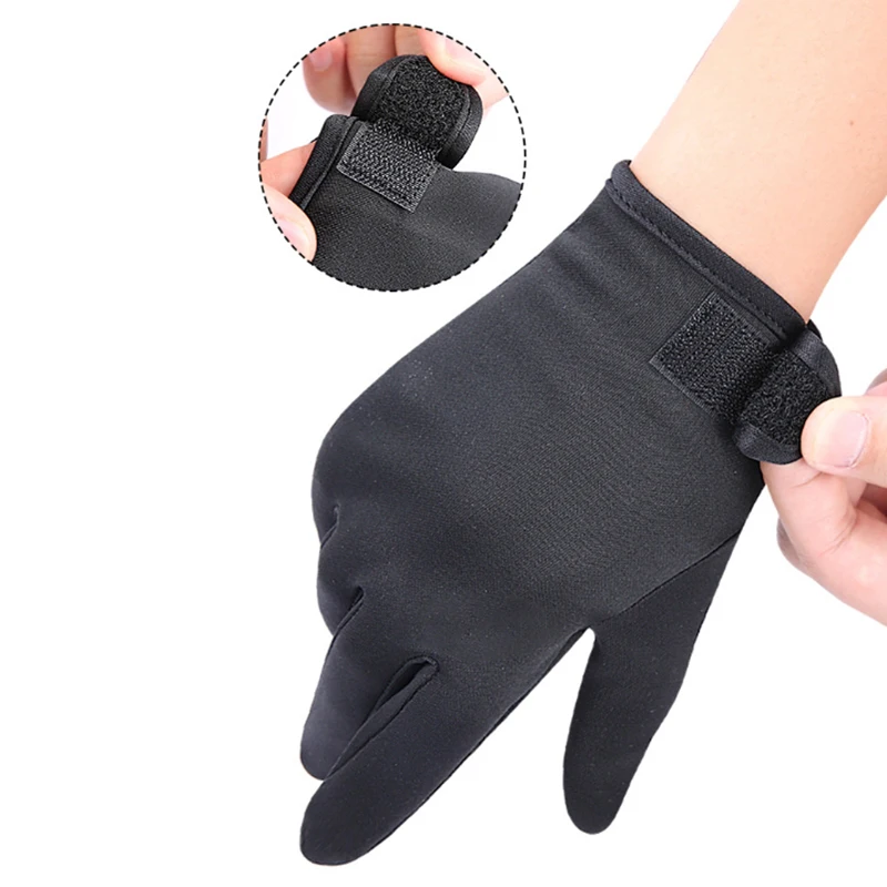 1Pcs Hair Straightener Perm Curling Hairdressing Heat Resistant Finger Glove Hair Styling Tools Heatproof Protective Gloves