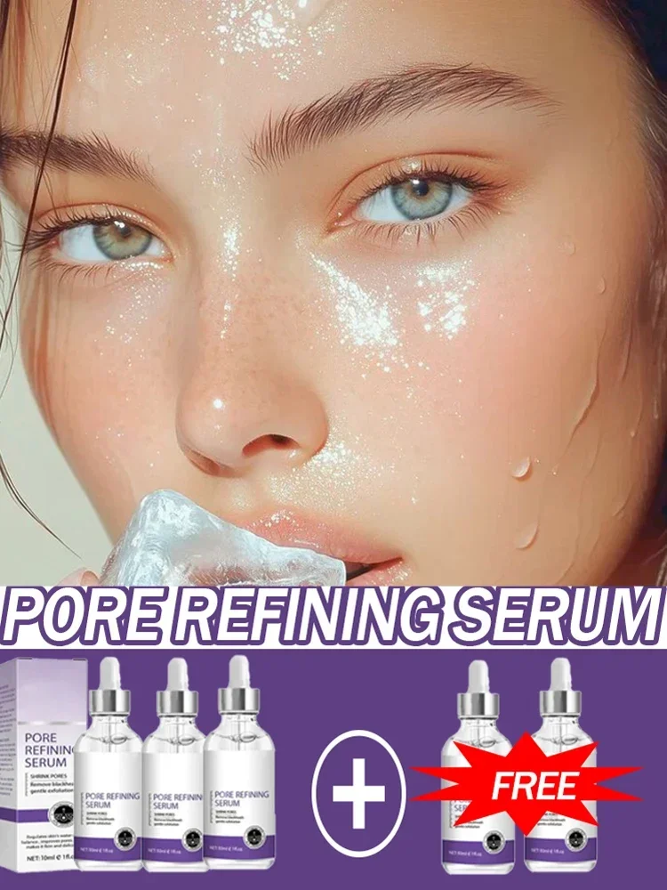 Pore Shrinking Serum Face Removing Large Pores Tightening Repairing Facial Pore Minimizing Essence Skin Care Beauty Firm skin - Image 2