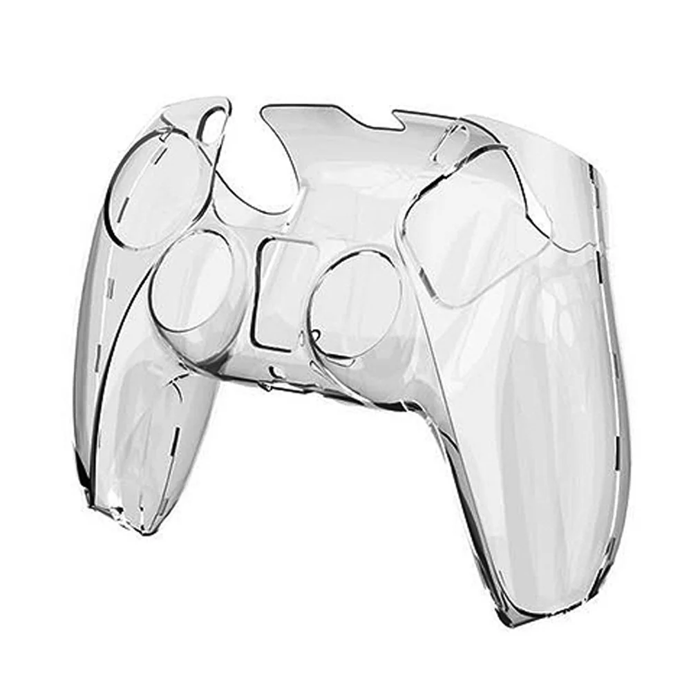 Crystal Protective Shell Clear Case Cover Crystal Housing Shell for PS5 Playstation 5 Controller Protector