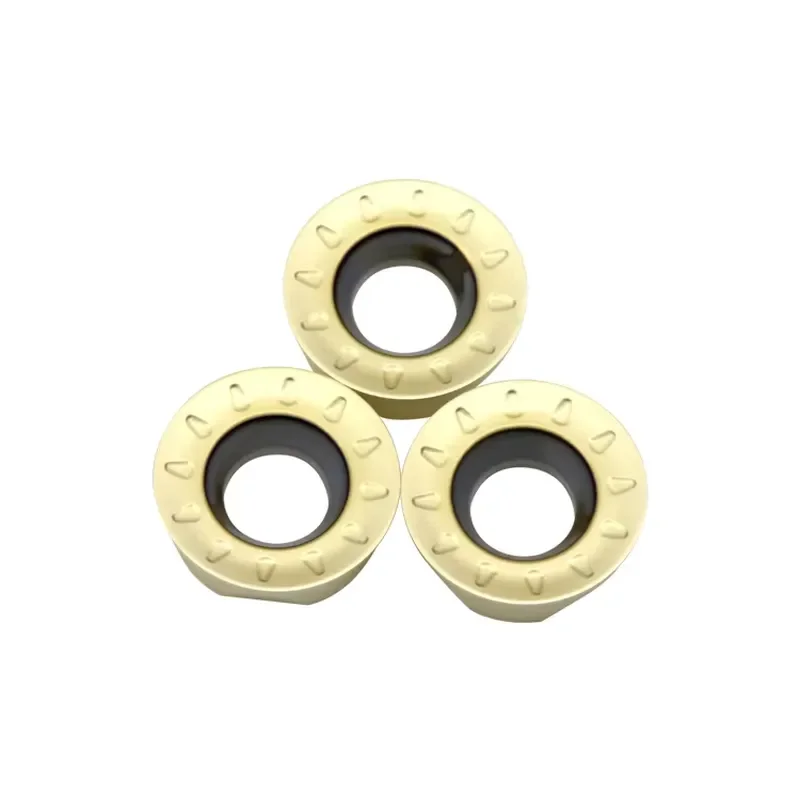 Square PVD Coated CNC Machine Indexable Milling Insert RPMT RPMT08T2 RPMT08T2MO RPMT08T2MOE JS High-Precision Carbide Tool