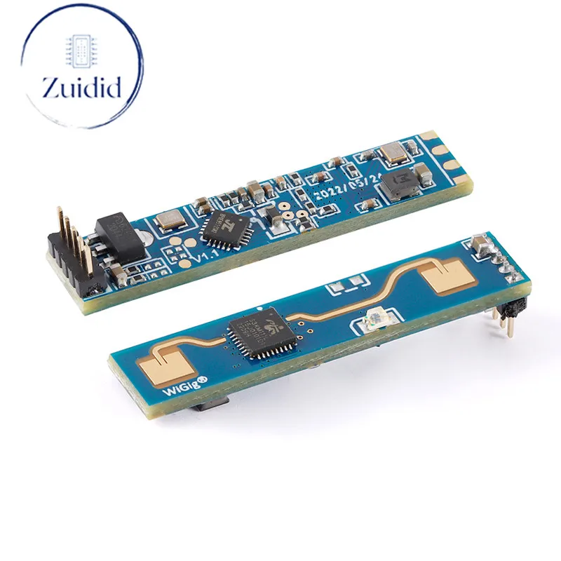 HLK-LD2410 24G FMCW 24GHz Smart Human Presence Sensing Radar Module Millimeter Wave Motion Switch Sensor Module 5Pin Cable
