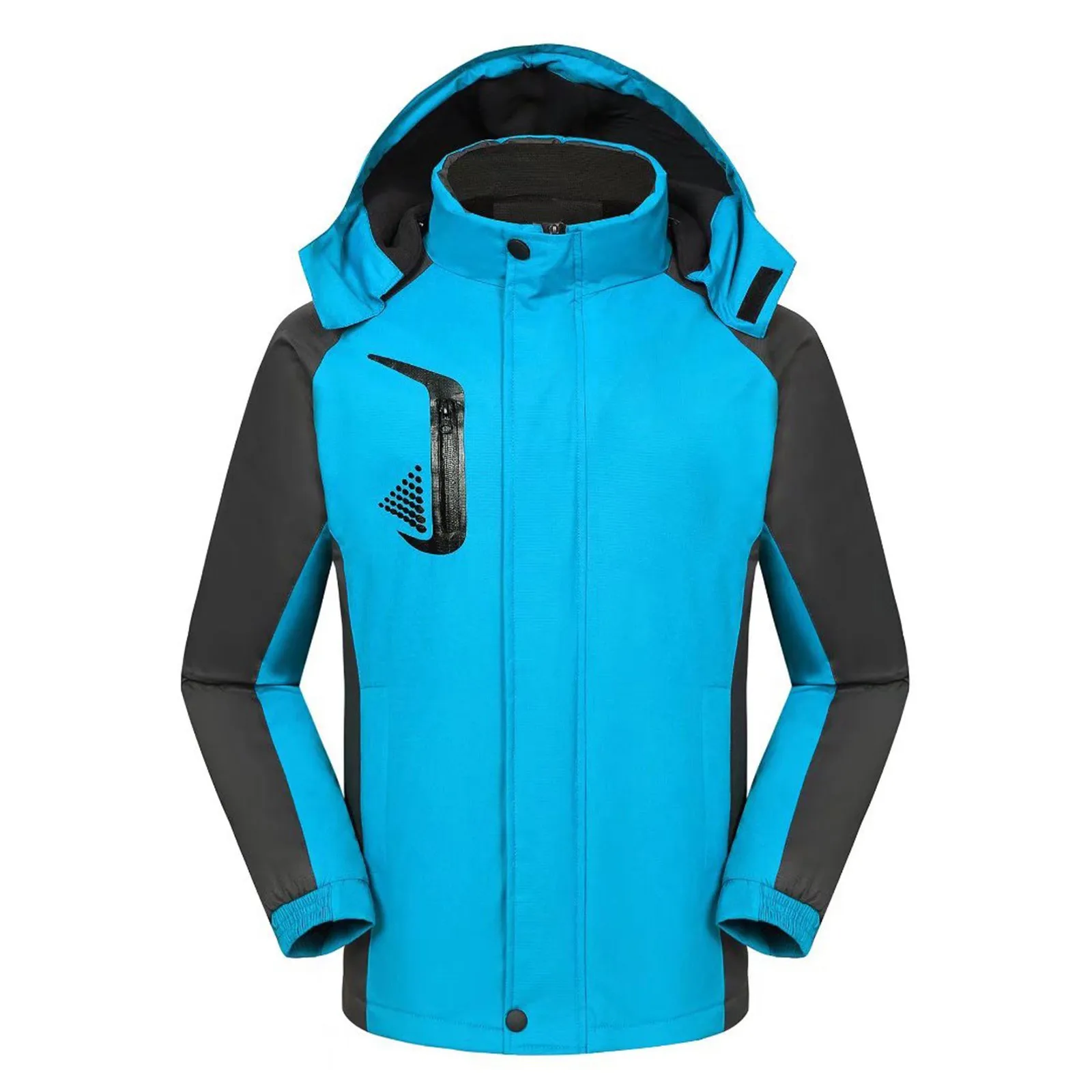 Womens Ski Jacket Warm Winter Snow Coat Mountain Windbreaker Hooded Raincoat Jacket Long Hooded Sweater Women\'s Winter Jacket