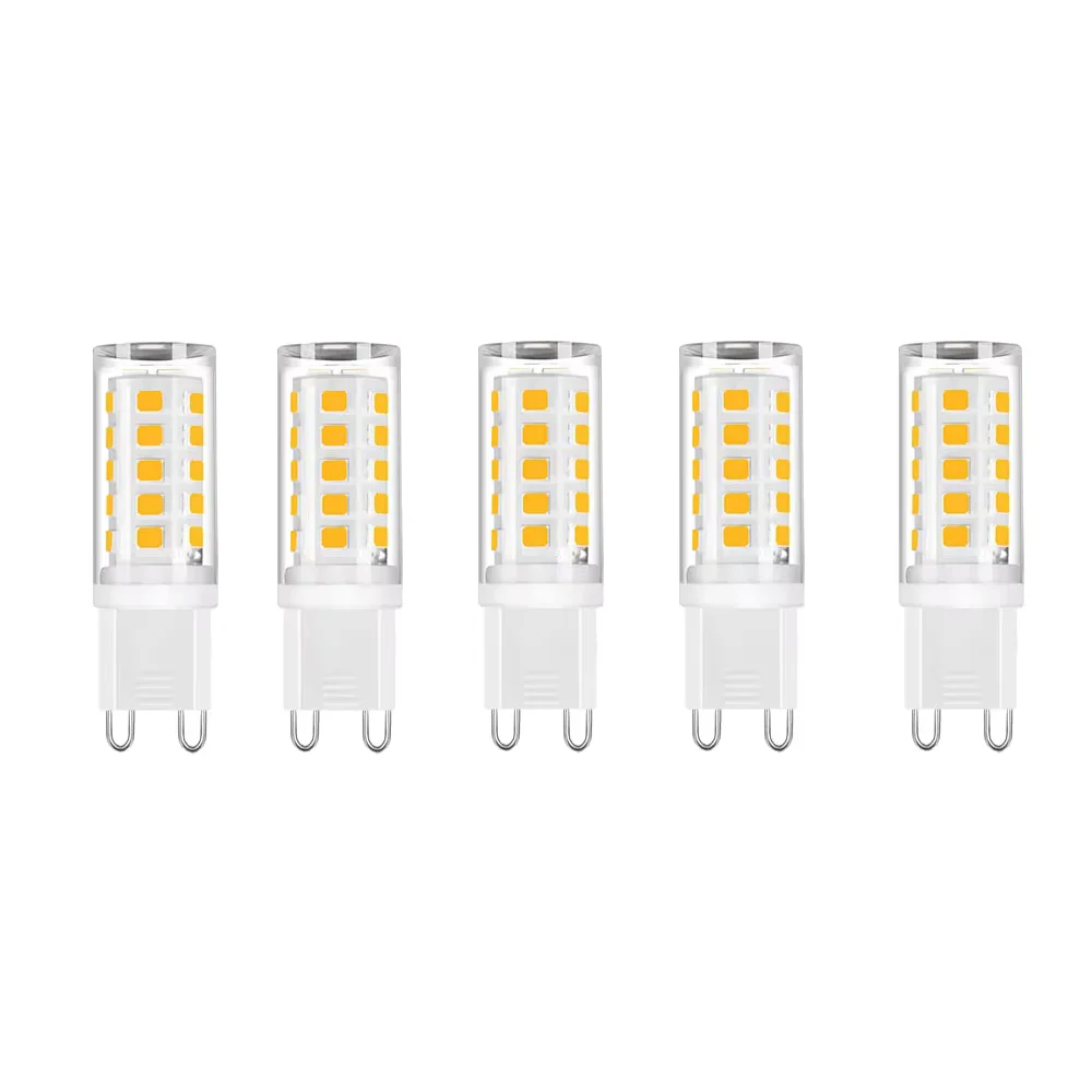 

3PCS G9 Светодиодные лампы 5W 7W 9W 220V G9 Светодиодные лампы SMD2835 G9 Светодиодные кукурузные лампы Теплый / Холодный белый прожектор Замена 30W 50W 80W Галогенные лампы Быстрая доставка 5 - 7 дней Бесплатная доста