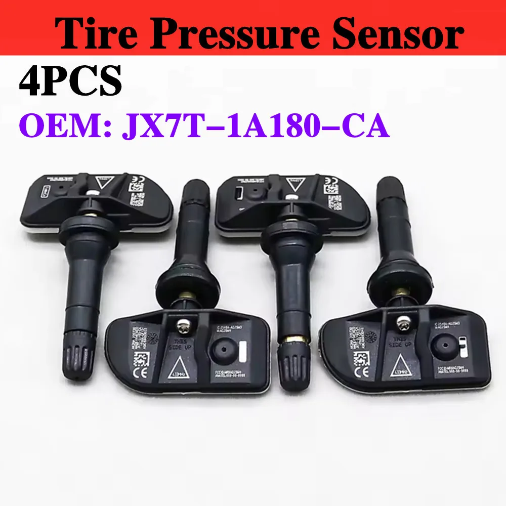 JX7T-1A180-CA TPMS Tire Pressure Sensor 433Mhz for Ford Explorer Focus Kuga Puma S-Max Transit 2020-2023 Models JX7T1A180CA