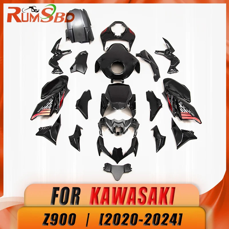 

Motorcycle Full Fairing Kits Bodywork Injection Molding Panels Set Painted Cowl For Kawasaki Z900 2020-2024 Z900SE 2022-2024