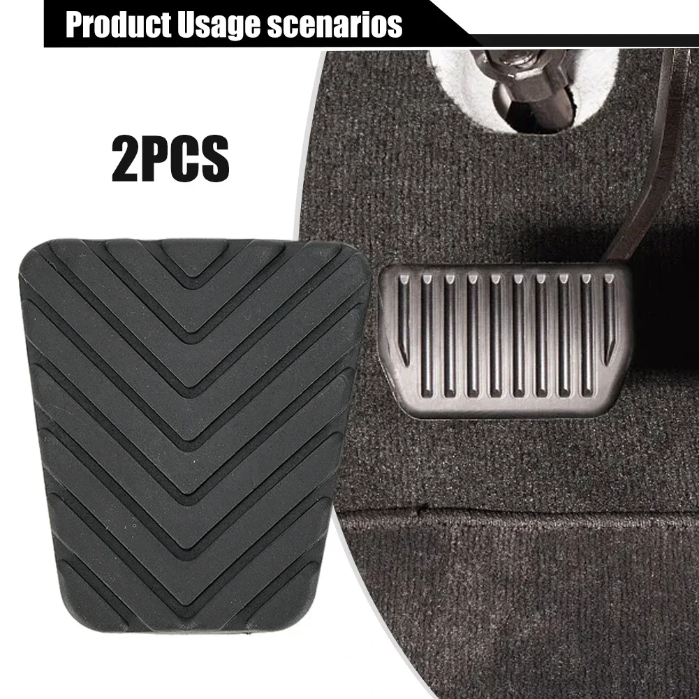 2pc Clutch Brake Pedals Rubber Pad Covers 32825-36000 For Kia Sorento For Kia Sportage 2005 2006 2007 2008 2009 2010 2012