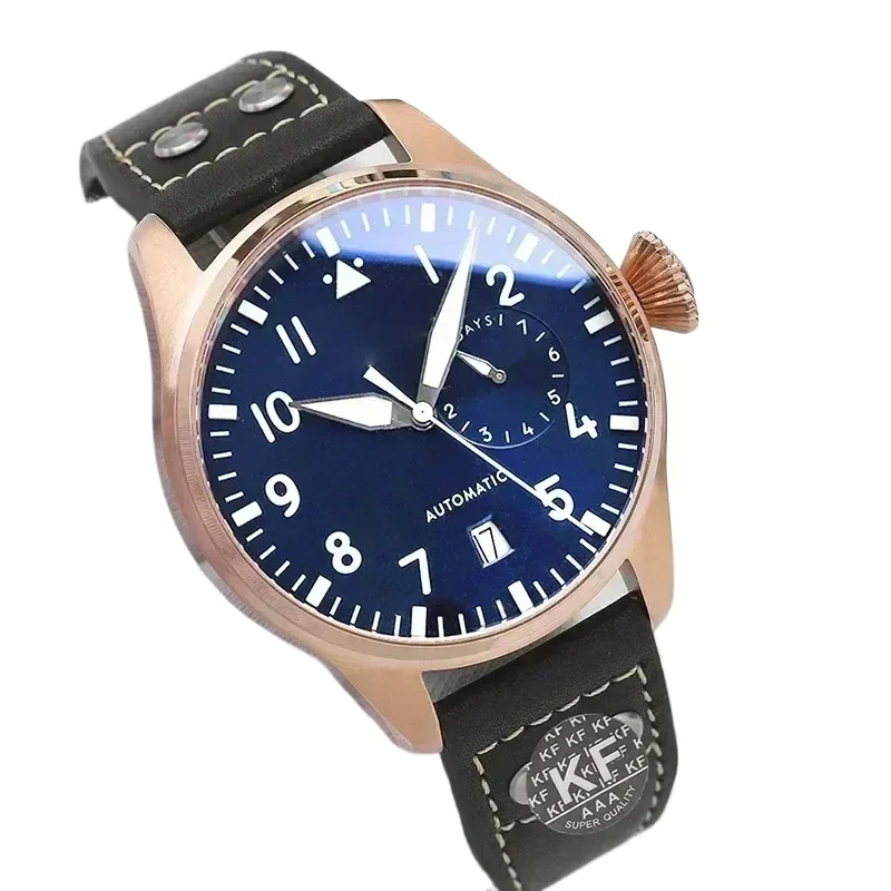 ساعة رجالي Big Pilots Le Petit Prince Sport ساعات ذهبية وردية ميكانيكية أوتوماتيكية أزرق أسود بني جلد مخصص