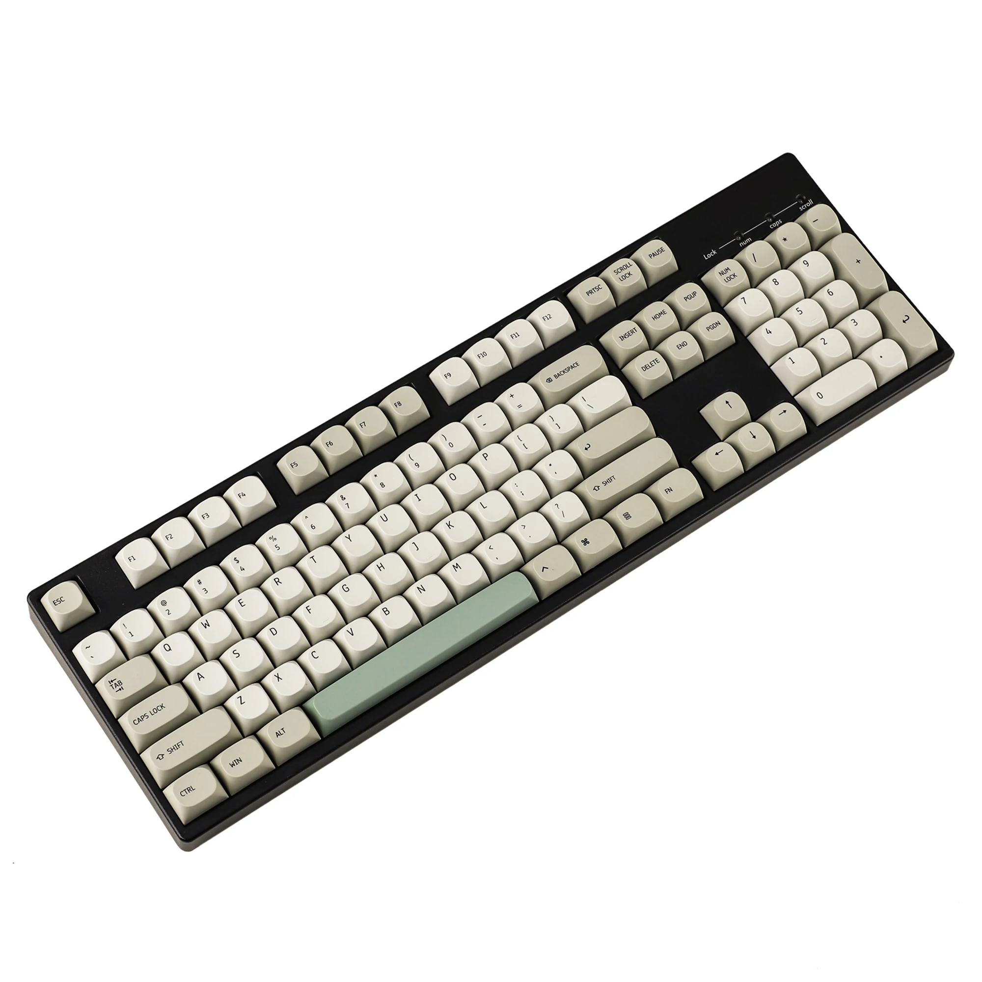 125 MA Dye Sub 9009 Retro PBT Keycap For MX Mechanical Keyboard Filco 104 TKL 61 KBD75 Kira96 YMD96 GK64 Tada68 ID80