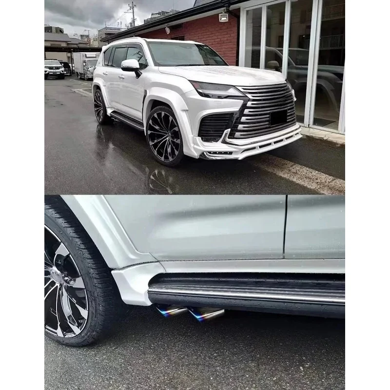LX600 Front Lip Side Skirt Rear Diffuser Spoiler Wide-Body Wheel Arch 4