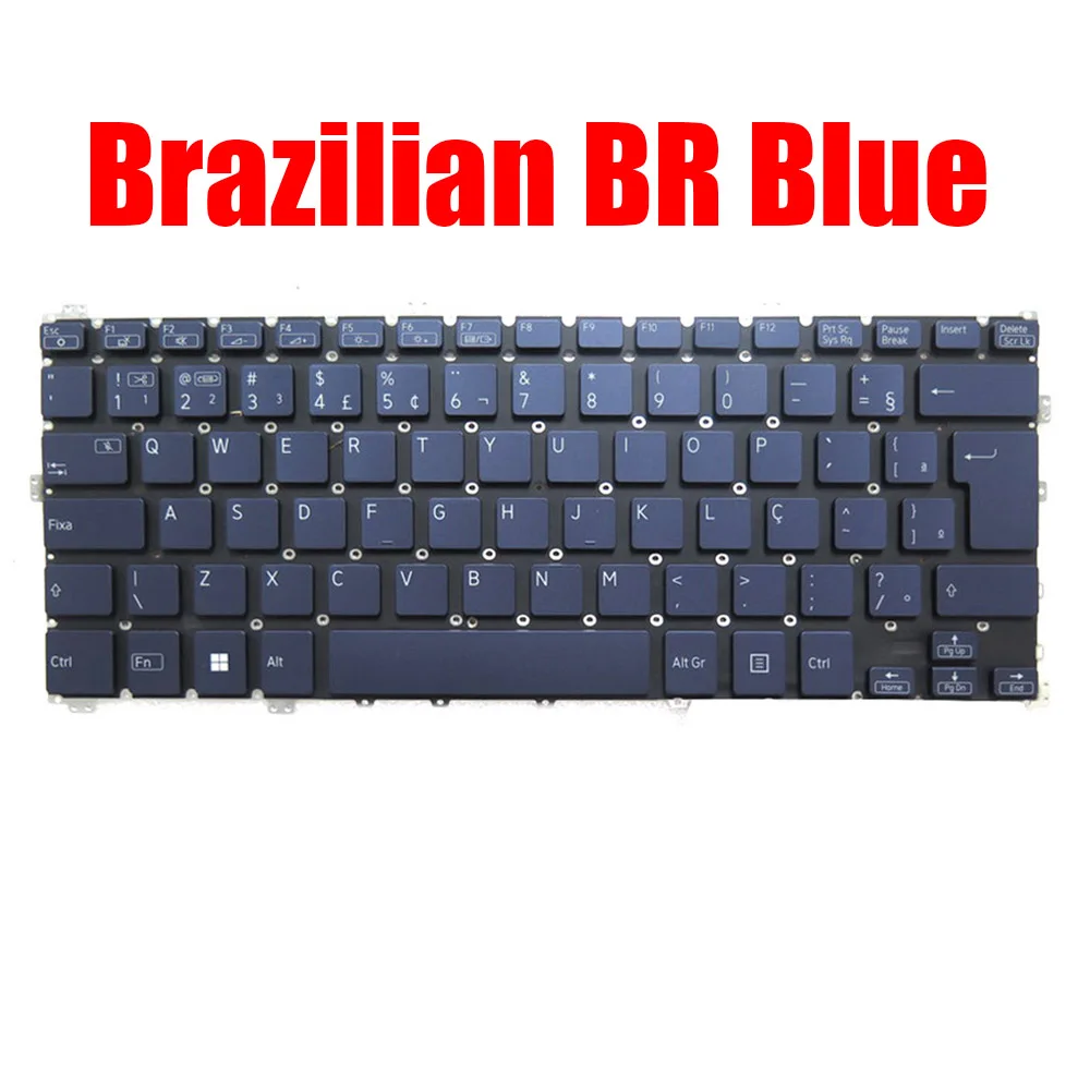 البرازيلي BR ل VAIO F14 PC8970C11X -B0511W B0911W B0311W B0411W لوحة مفاتيح الكمبيوتر المحمول