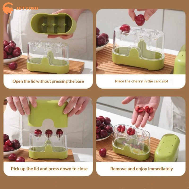 (New) 1Pcs Multi Slot Cherry P - đánh giá và giá Kitchen Baking