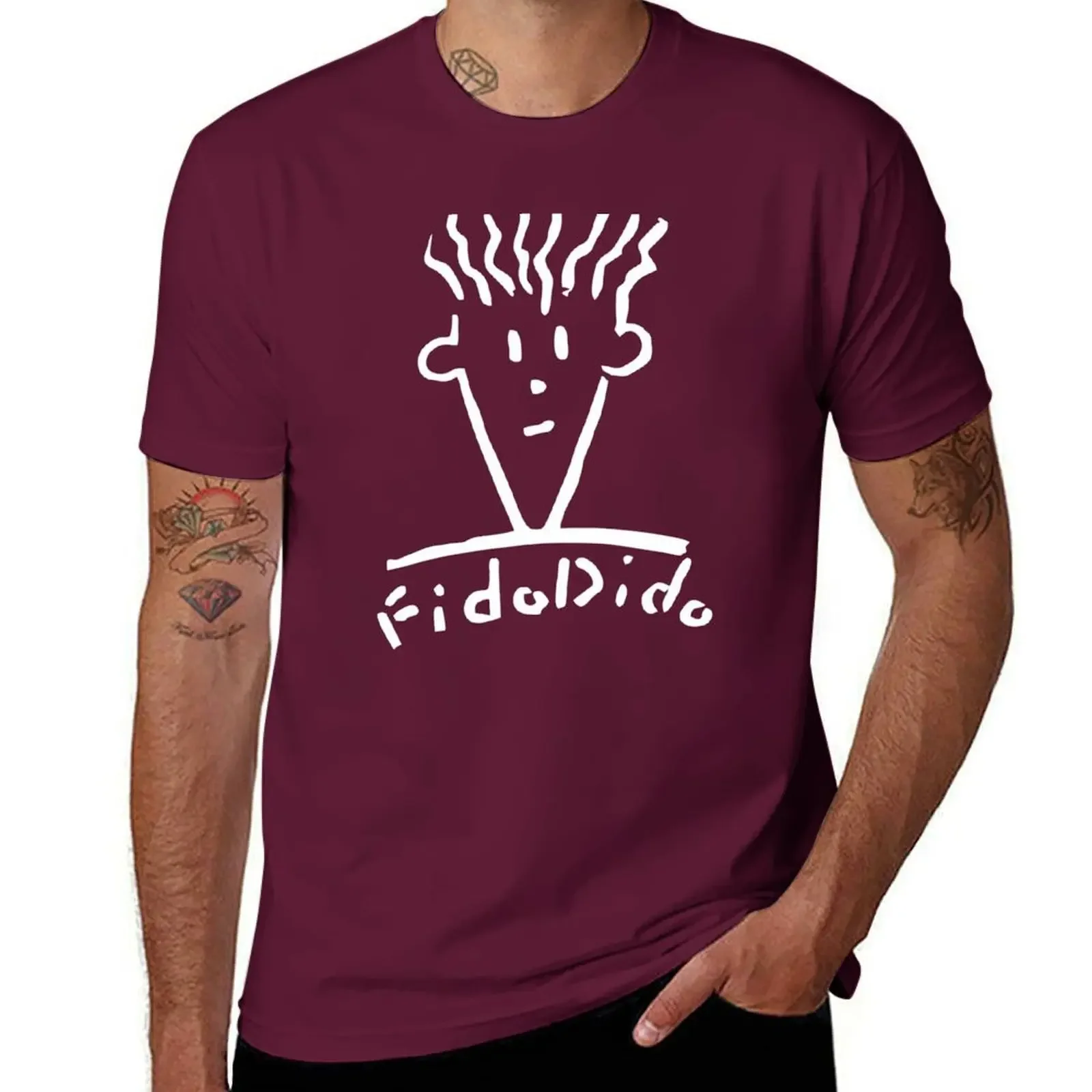 Moon Phases - Sacred Geometry T-Shirt Fido Dido Face T-Shirt plus size tops customs design your own plus sizes fitted t shirts