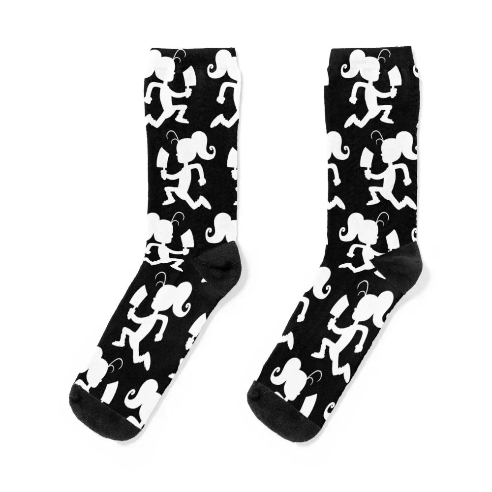 

Insane Clown Luan Loud (White Sulhouette version) Socks football sport kawaii designer Socks Women's Men's