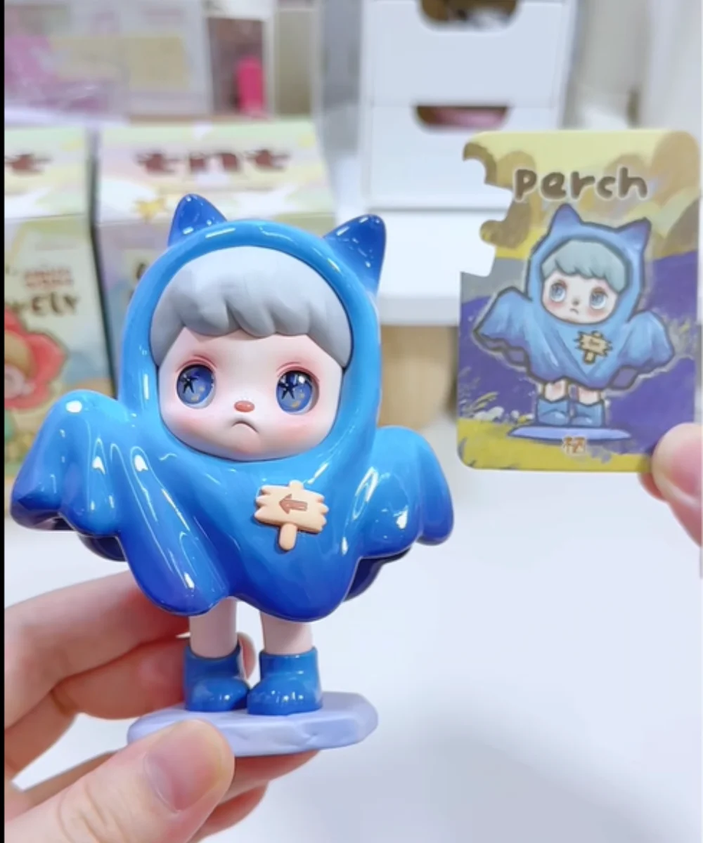 

Натуральная антимоло для прослушивания, внимание на серию, слепая коробка, милое украшение стола, аниме-фигурка, модель из ПВХ, кукла, загадочная коробка, модные игрушки, подарок